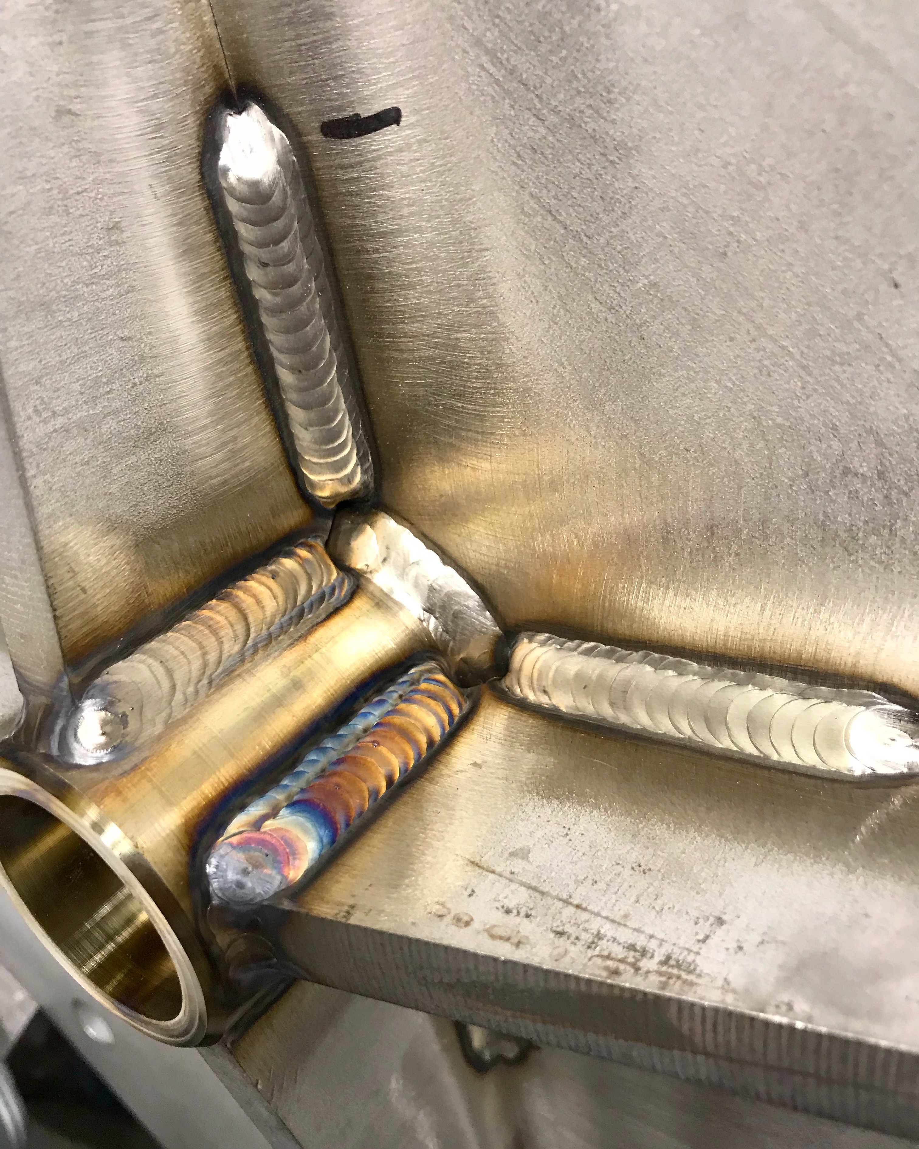 welded metal